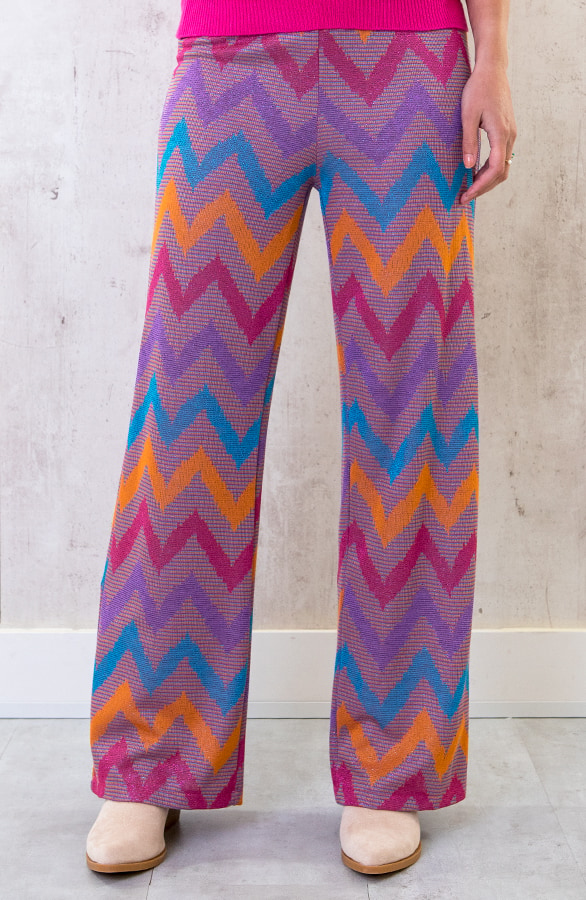 Lurex Pants Pink – shoparchief