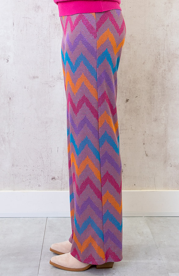 Lurex Pants Pink – shoparchief, foto 2