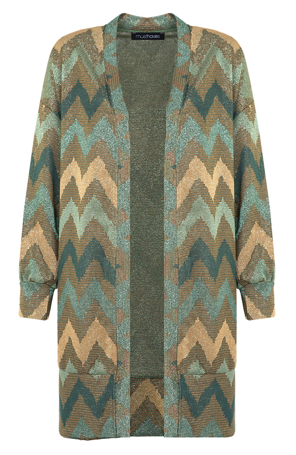 Print Lurex Vest Smaragd – shoparchief, foto 8