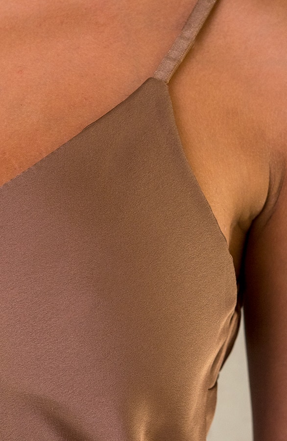 Silk Touch Spaghetti Top Camel 2.0 – shoparchief, foto 5