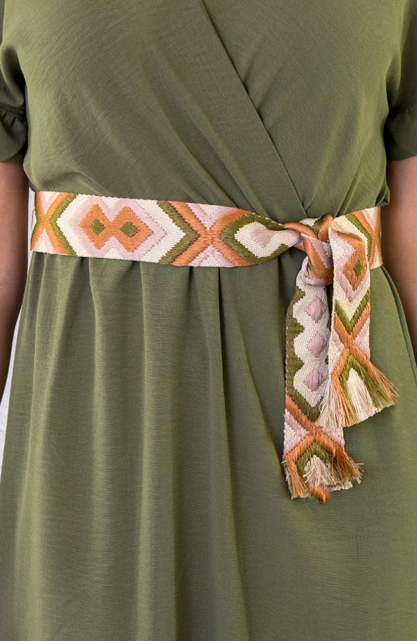 Aztec Trend Belt Army – shoparchief, foto 3