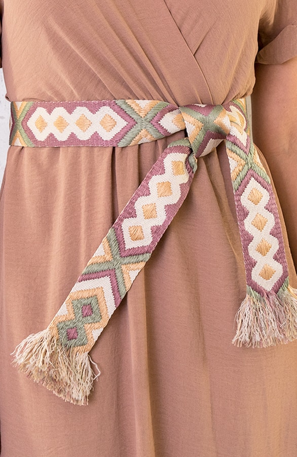 Aztec Trend Belt Dust Roze – shoparchief, foto 4