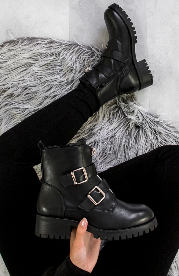 Biker Boots Black – shoparchief