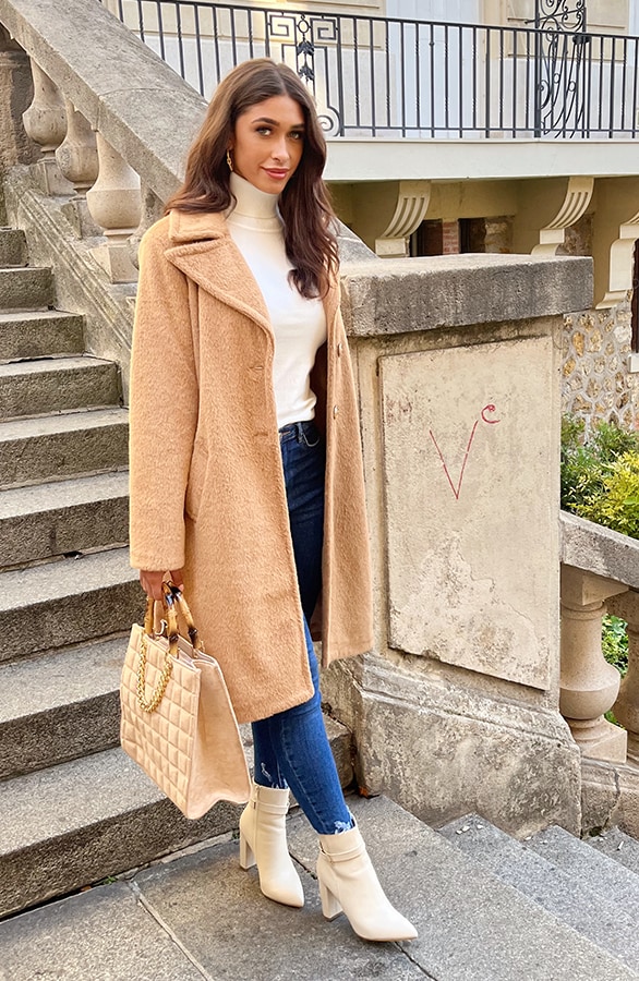 Enkellaarsjes Met Gesp Beige – shoparchief, foto 3