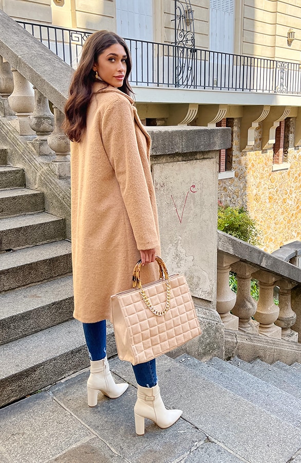 Enkellaarsjes Met Gesp Beige – shoparchief, foto 2