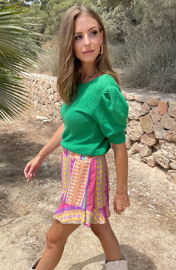 Aztec Multicolor Skort – shoparchief, foto 14
