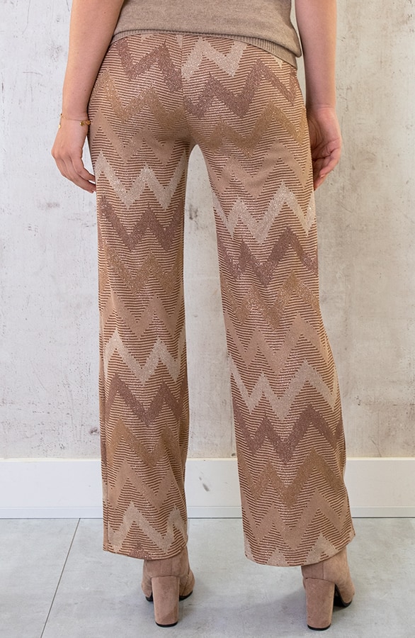 Lurex Pants Champagne – shoparchief, foto 3