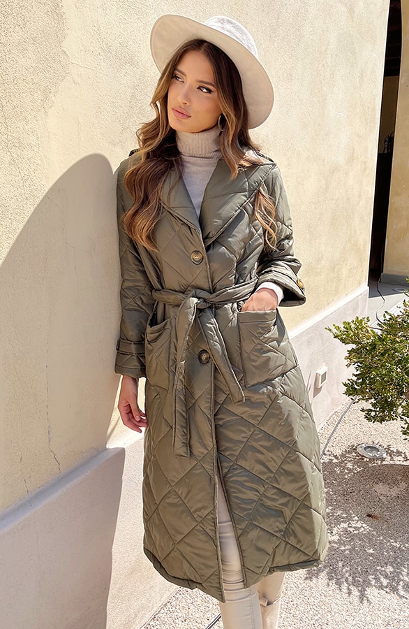 Quilted Trenchcoat Army – shoparchief
