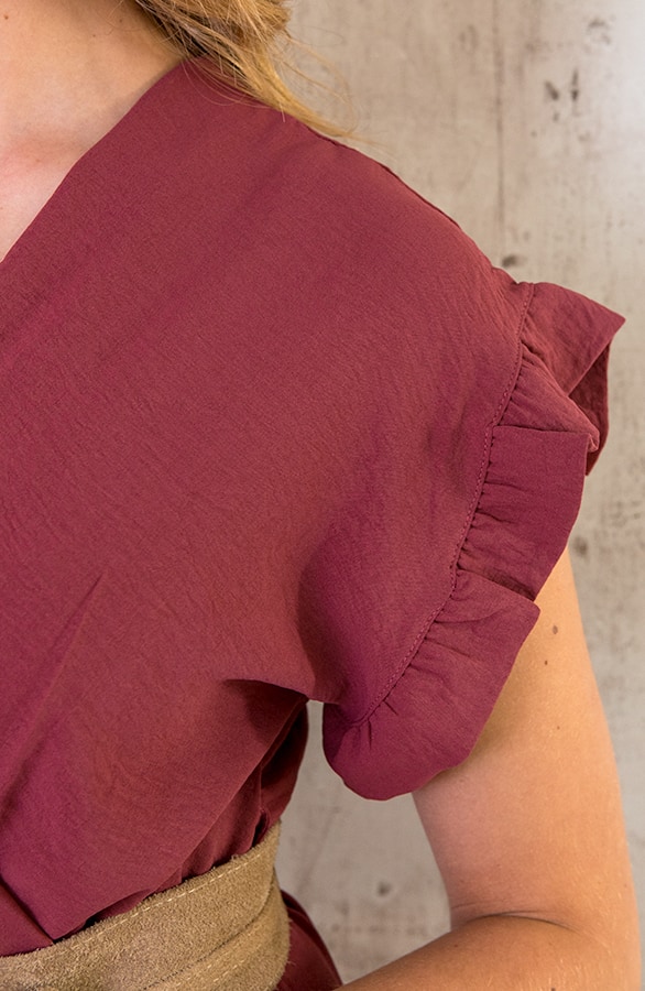 St. Tropez Jurk Midi Dust Roze 2.0 – shoparchief, foto 6