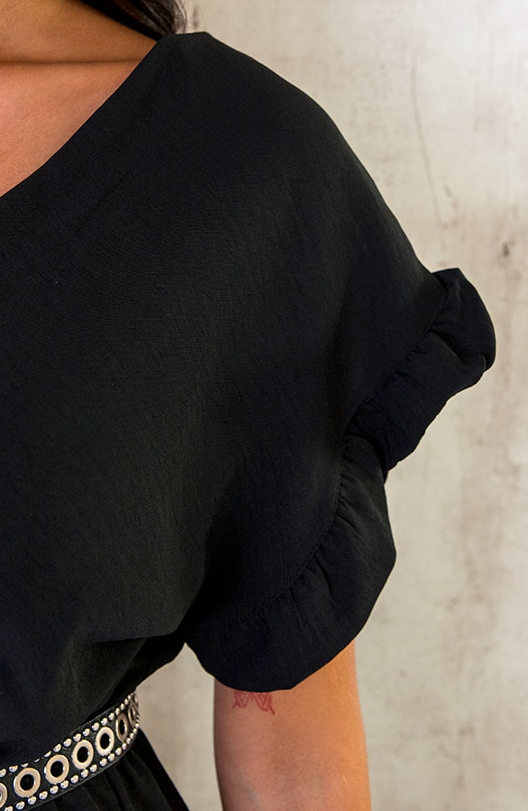 St. Tropez Jurk Midi Zwart 2.0 – shoparchief, foto 6