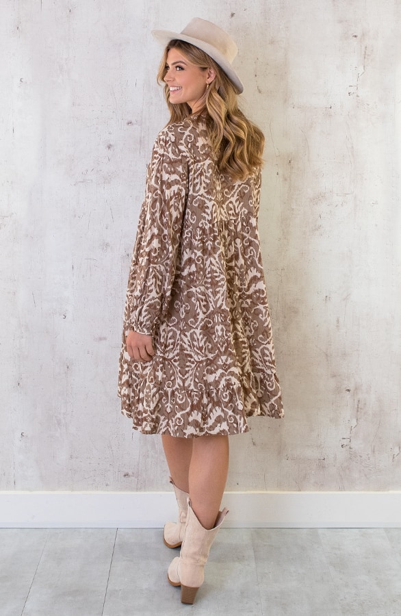 Tuniek Print Beige – shoparchief, foto 5
