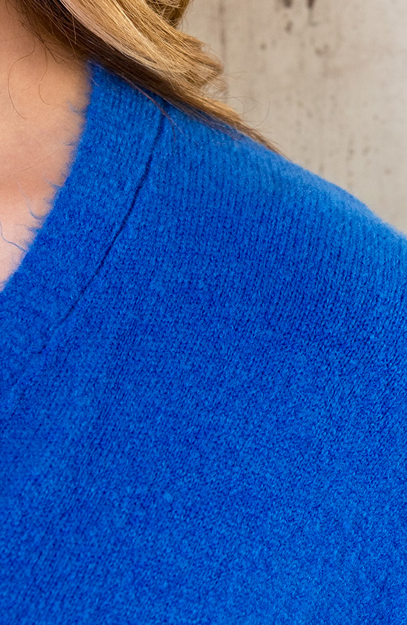 Ultra Soft Wikkel Vest Kobalt – shoparchief, foto 5