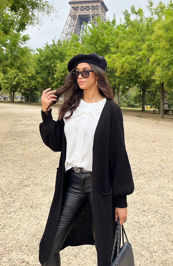 Zijden Strik Blouse Ecru – shoparchief, foto 2