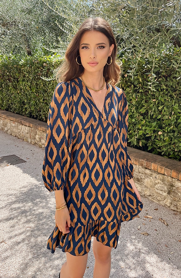 Aztec Tuniek Blauw Camel – shoparchief, foto 4