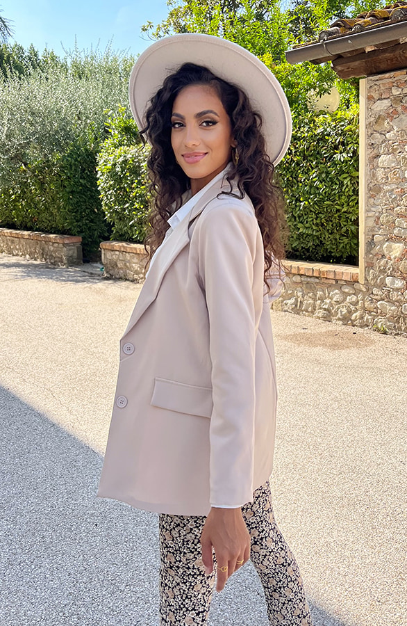 Classic Blazer Beige – shoparchief, foto 5