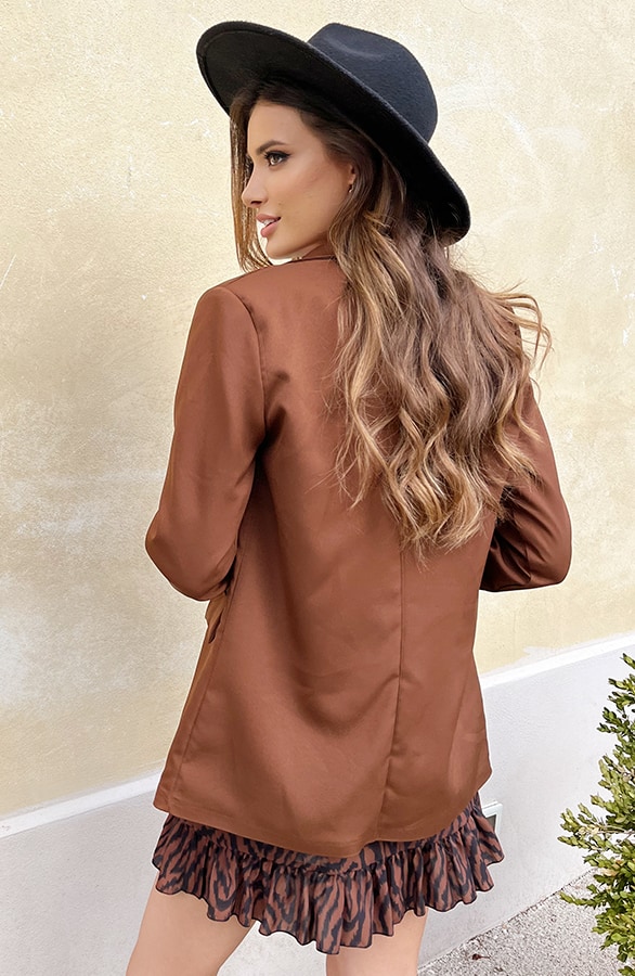 Classic Blazer Choco – shoparchief, foto 6