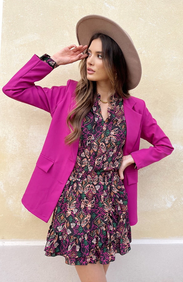 Classic Blazer Magenta – shoparchief, foto 7