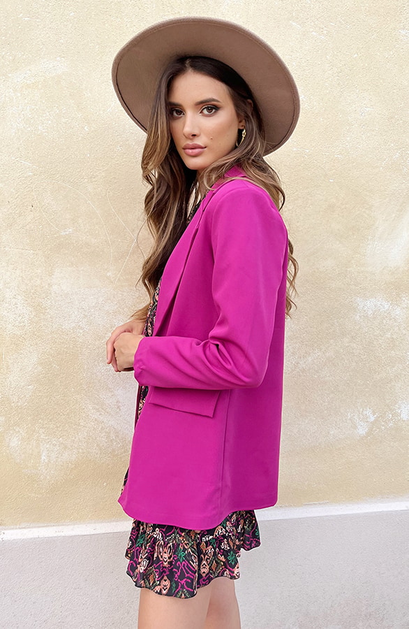 Classic Blazer Magenta – shoparchief, foto 4