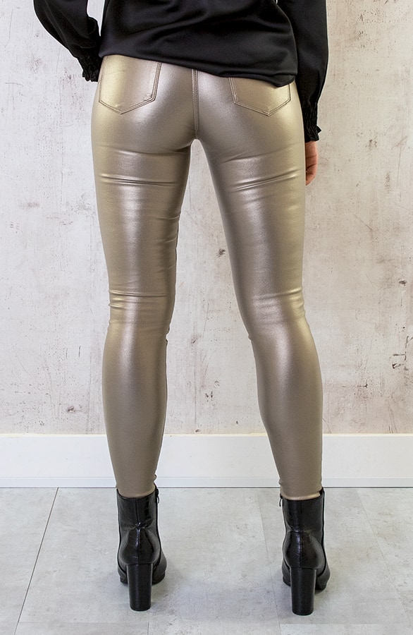 Coating Jeans Metallic Gold, Alle Kleidung, Foto 4