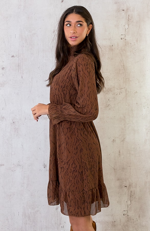 Col Jurk Zebra Choco – shoparchief, foto 2