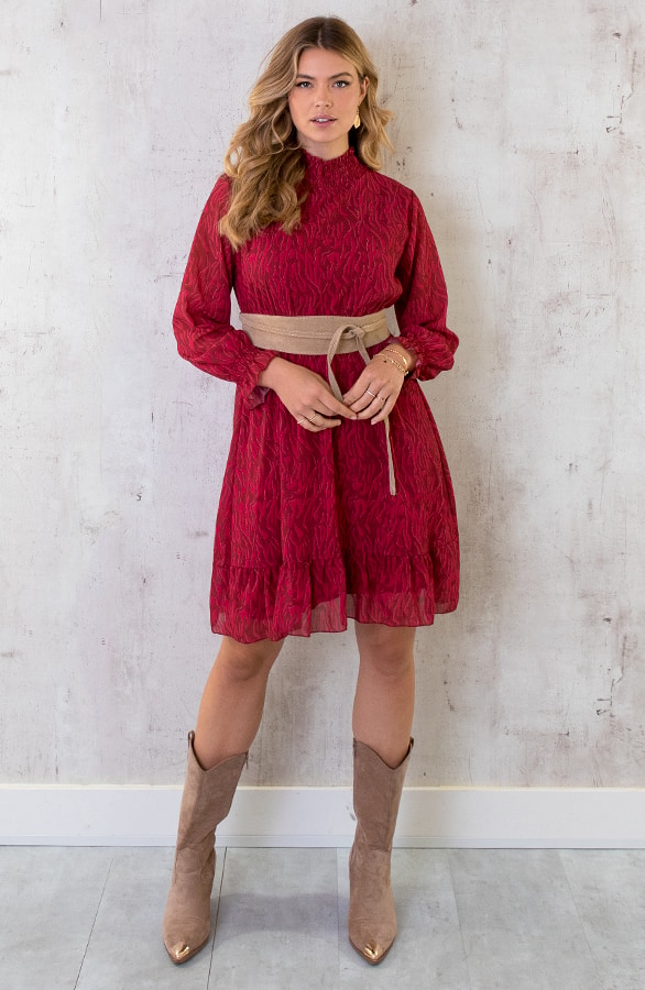 Col Jurk Zebra Roze – shoparchief, foto 8