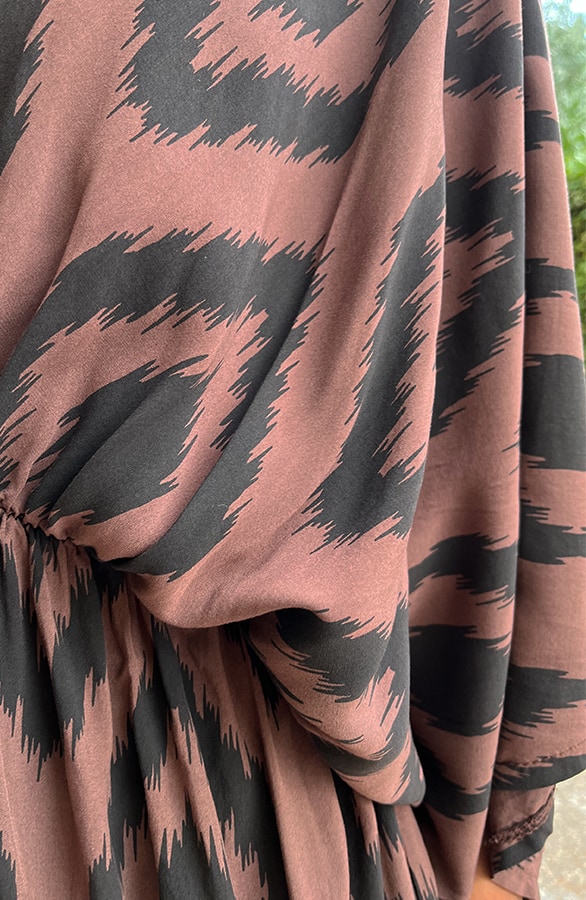 Oversized Print Jurk Choco – shoparchief, foto 7