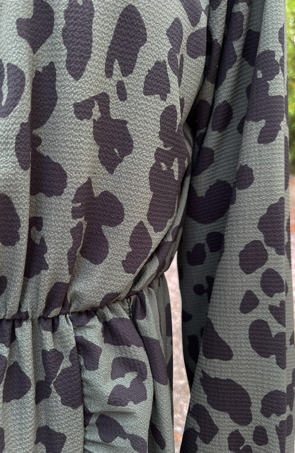 Overslag Col Jurk Leopard Army – shoparchief, foto 5