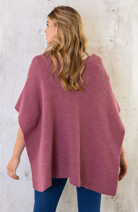 Overslag Poncho Dust Roze – shoparchief, foto 4