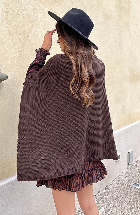Overslag Poncho Choco – shoparchief, foto 6