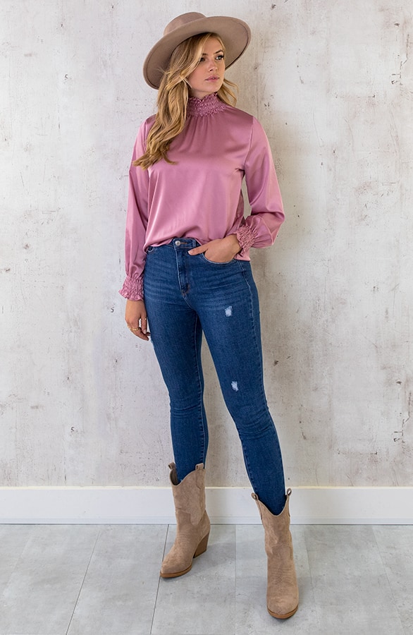 Skinny High Waisted Jeans – shoparchief, foto 8