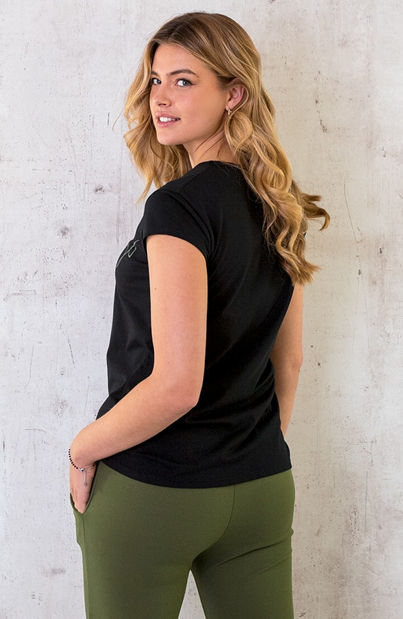Simple Things Top Zwart Groen – shoparchief, foto 4