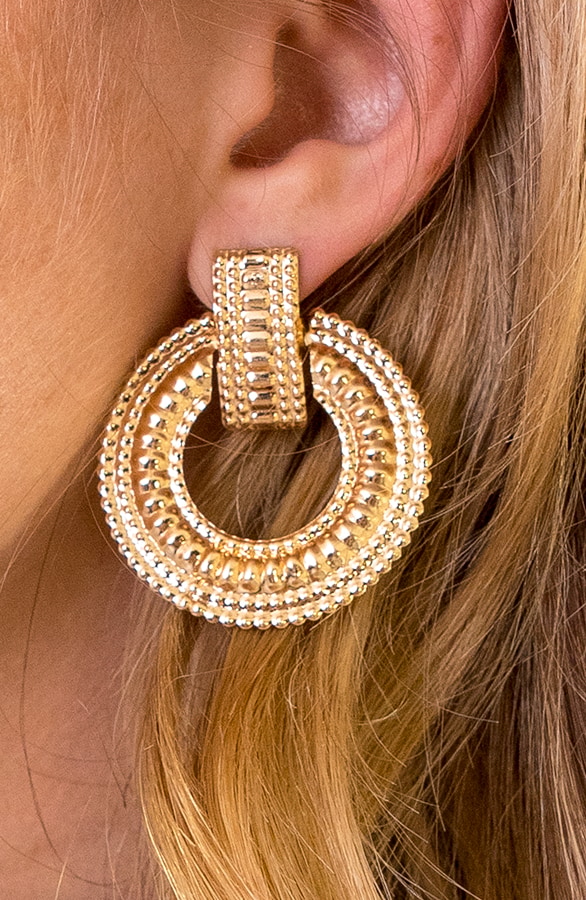 Statement Oorbellen Goud – shoparchief, foto 3