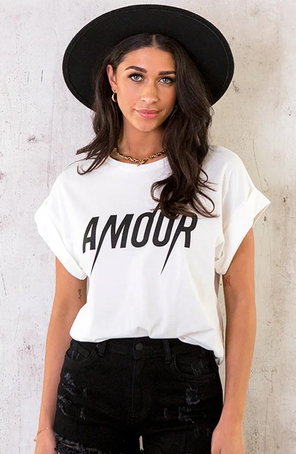 Amour Bliksem Top Zwart – shoparchief, foto 2