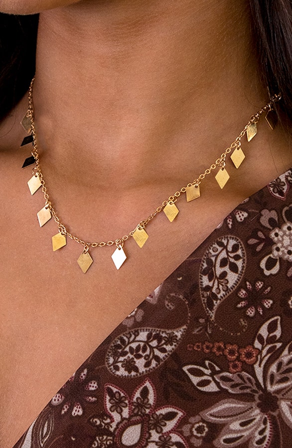 Bedel Ruit Ketting Goud – shoparchief, foto 5