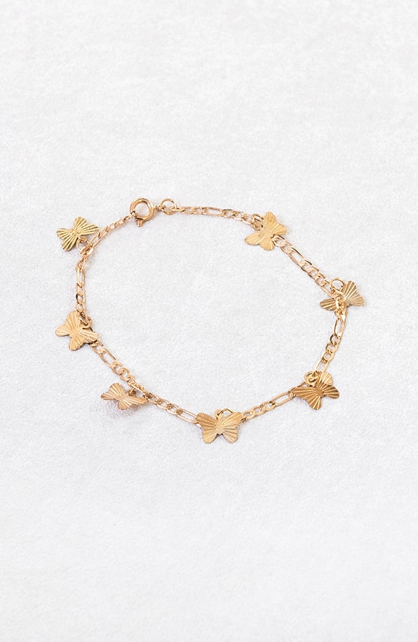 Butterfly Armband Bedel Goud – shoparchief