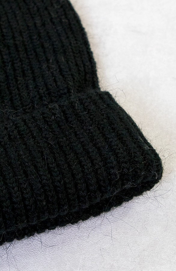 Dames Beanie Zwart – shoparchief, foto 2