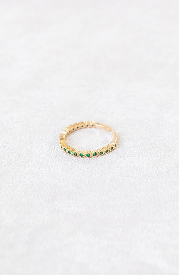 Green Stone Ring Gold – shoparchief