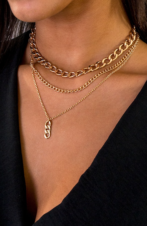 Laagjes Ketting Chains Goud – shoparchief