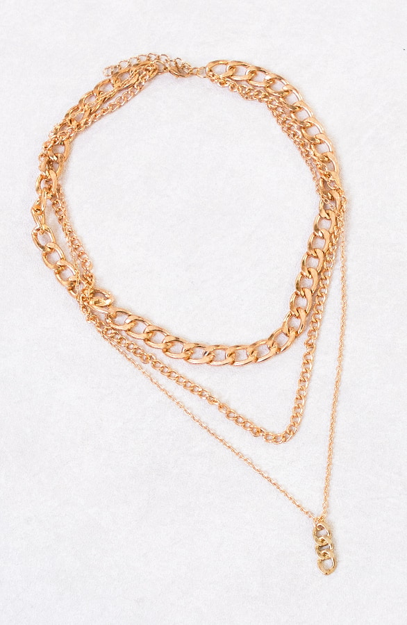 Laagjes Ketting Chains Goud – shoparchief, foto 2