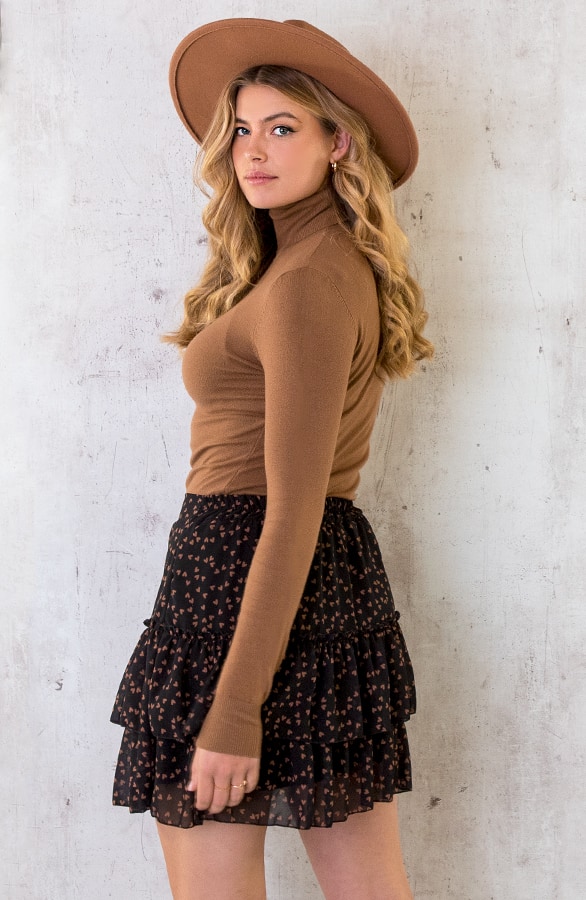 Limited Hartjes Laagjes Rok Camel – shoparchief, foto 7