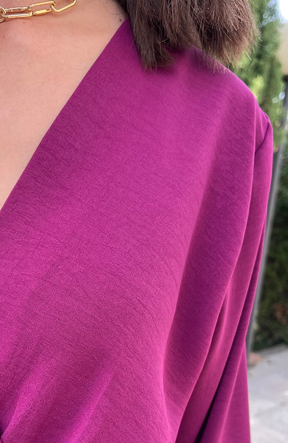 Londen Jurk Magenta – shoparchief, foto 5