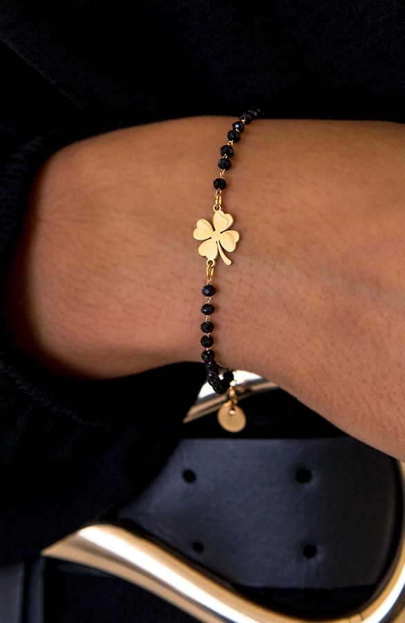 Lucky Klaver Armband Goud – shoparchief