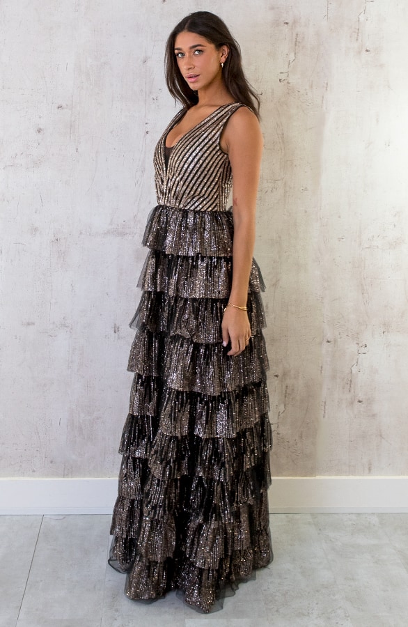 Maxi Jurk Tule Deluxe – shoparchief, foto 4