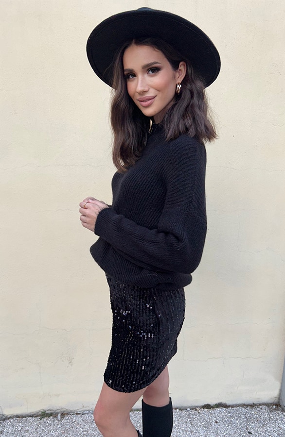 Pailletten Rok Zwart Marant – shoparchief, foto 11