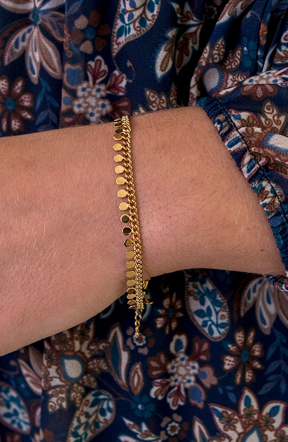Muntjes Bedel Armband Goud – shoparchief, foto 2