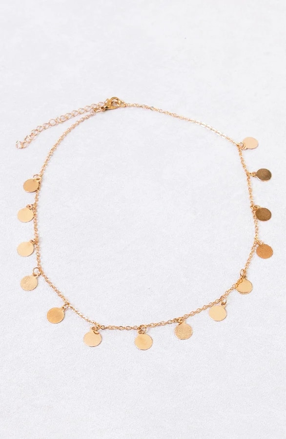 Muntjes Ketting Koper Goud – shoparchief, foto 3