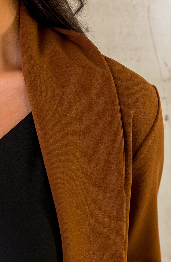 Basic Blazer Cognac – shoparchief, foto 6