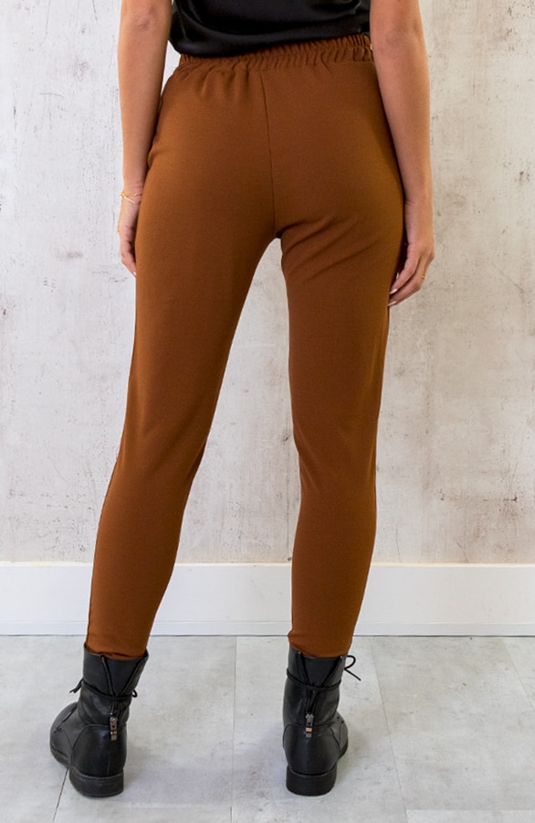 Strik Broek Basic Cognac – shoparchief, foto 4