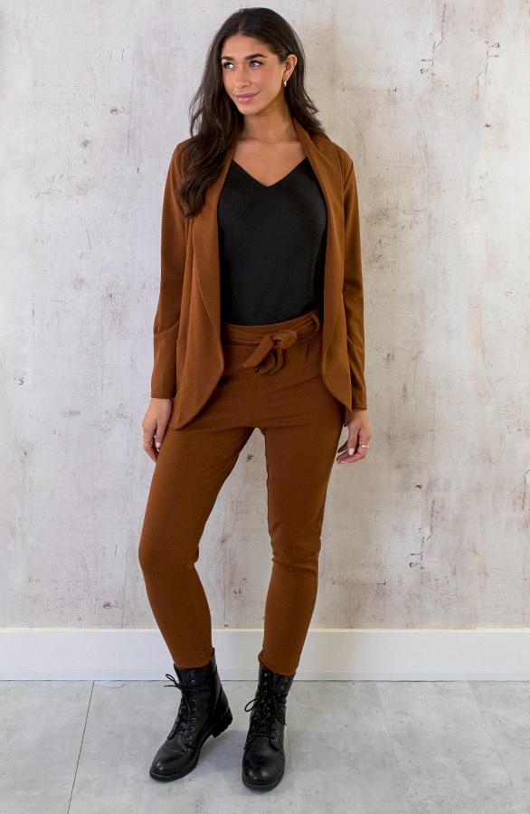 Basic Blazer Cognac – shoparchief, foto 8