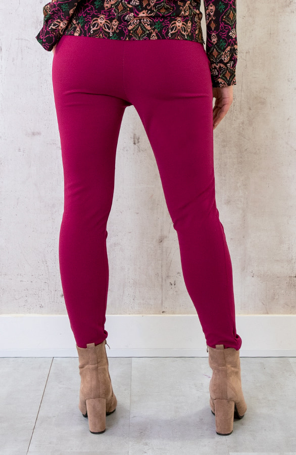 Strik Broek Basic Magenta – shoparchief, foto 4